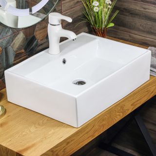 Накладная раковина Melana 7295-805 59см белый